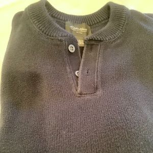 Deep navy heavy men’s sweater